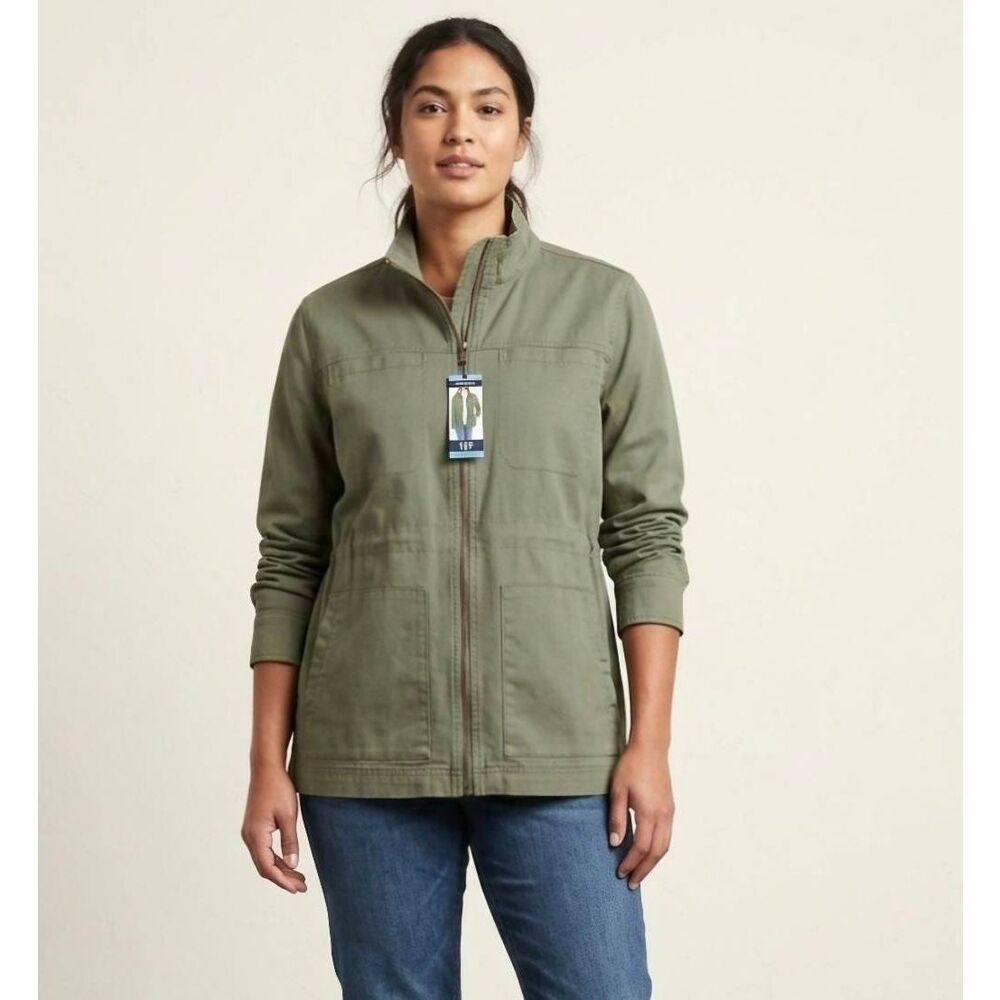 Gap Olive Green Utility Field Jacket Xxl Gorpcore Outdoor Minimalist Everyday
